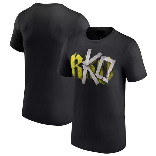 Randy Orton & Kevin Owens R-KO Duct Tape T-Shirt - Black